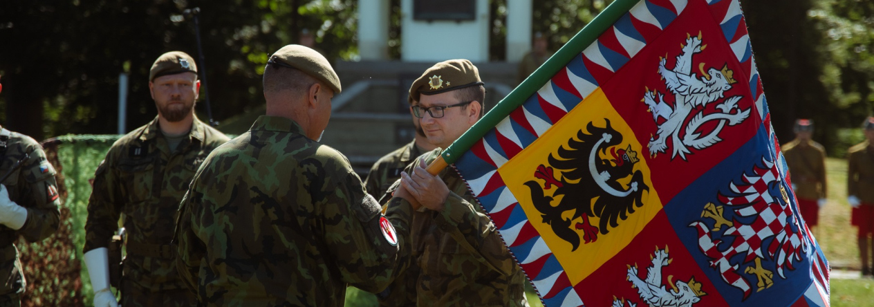 Předání funkce velitele 71. mechanizovaného praporu