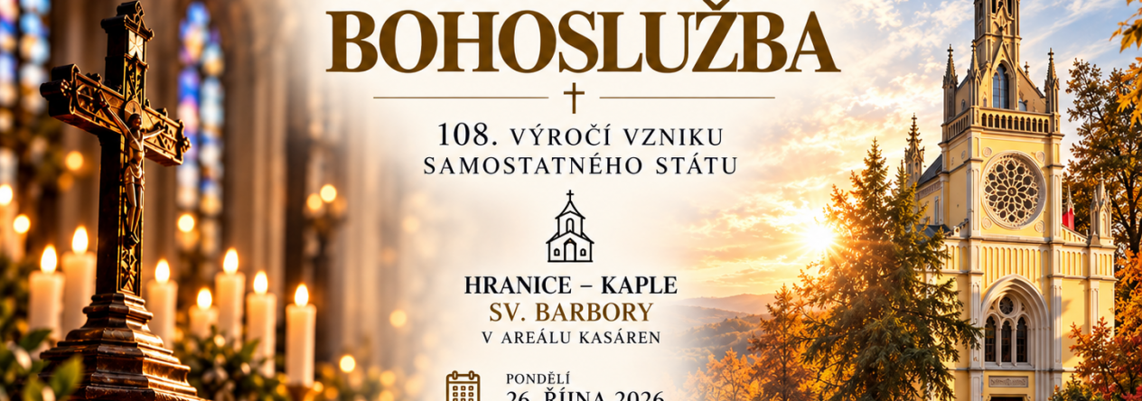 7. mechanizovaná brigáda zve na ekumenickou bohoslužbu k výročí vzniku samostatného státu