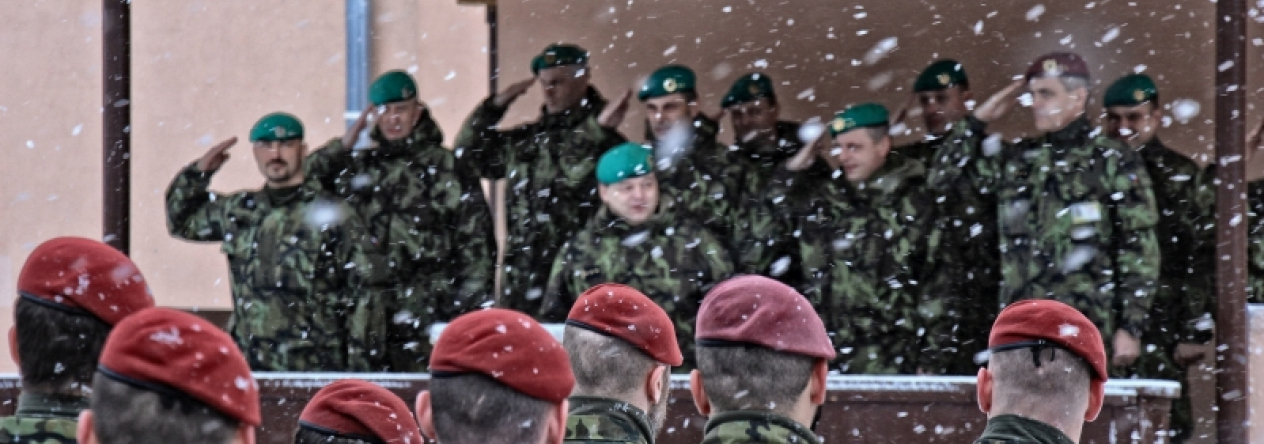 Zahájení závěrečného nástupu rotního úkolového uskupení