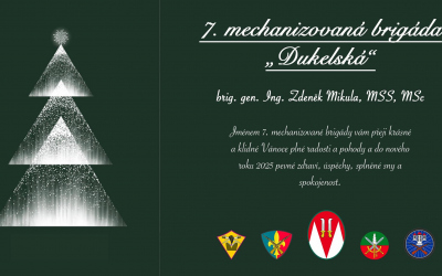 Vánoční přání velitele 7. mechanizované brigády