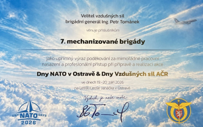 Dny NATO v Ostravě & Dny Vzdušných sil AČR na mošnovském letišti 2026