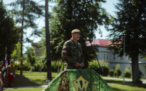 Předání funkce velitele 71. mechanizovaného praporu