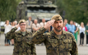 Dobrovolné vojenské cvičení 2025: Slavnostní přísaha v Přáslavicích