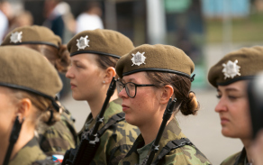 Dobrovolné vojenské cvičení 2025: Slavnostní přísaha v Přáslavicích