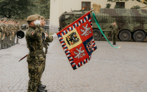 Žehnání bojového praporu 7. mechanizované brigády – jedinečný okamžik v životě útvaru