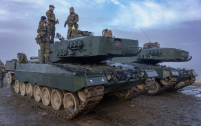 Osádka Leopardu 2A4 před výcvikem, Boletice 2025