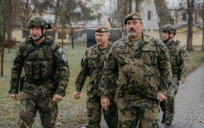 ZNGŠ-NŠ genmjr. Pavel Lipka, brig. gen. Zdeněk Mikula, genpor. Václav Vlček, nprap. Aleš Machálka
