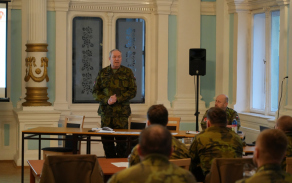  Účastníky přivítal také zástupce velitele 7. mechanizované brigády plukovník Jiří Simmer.