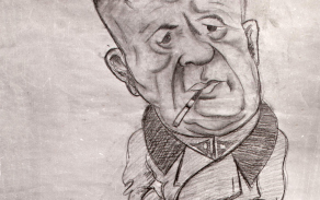 Kronika cyklistického praporu 2, stejně jako řada pozůstalostí příslušníků této jednotky, obsahuje i úsměvné karikatury jednotlivých osobností. Nemůže chybět tedy ani kresba vystihující samotného velitele, plk. pěch. Bohuslava Malečka.