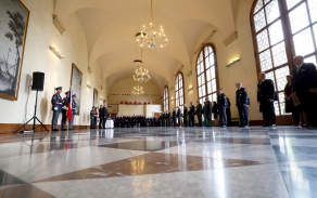Prezident jmenoval pět nových generálů, šest povýšil do vyšší generálské hodnosti Autor: Jan Schejbal