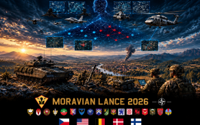  Moravian Lance 2026, Velitelská síť, Foto 71. mpr, tvorba Al aplikace.