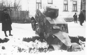 Obrněné vozidlo vz. 30 bylo ztraceno během ústupu z Rosvegova 6. ledna 1939. Osádce  se ještě před opuštěním zapadlého vozidla podařilo demontovat oba lehké kulomety vz. 26, které tvořily jeho výzbroj. Pro maďarskou armádu i přes tuto skutečnost byla cenná kořist.  