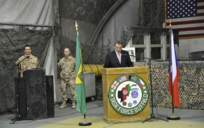 Vystoupení velvyslance ČR v Afghánistánu Miroslava Tomana