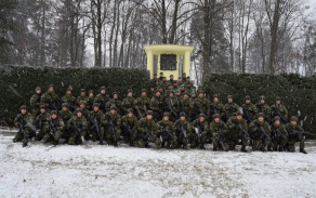 Společné foto před oficiálním ukončením kurzu